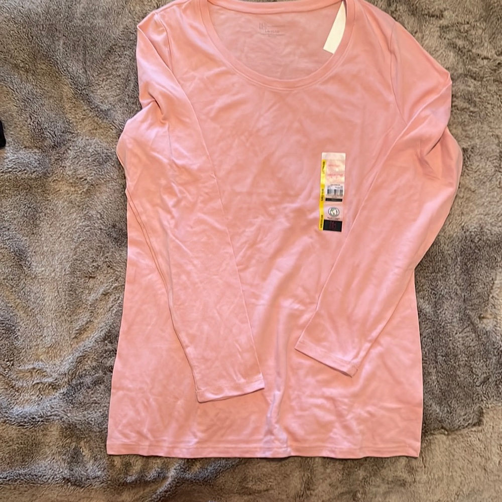 NO BO semifitted long sleeve tee